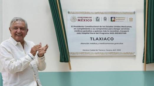 AMLO inaugura Hospital Rural del IMSS Bienestar en Tlaxiaco, Oaxaca; instalaciones se suman a capacidades para atender COVID-19