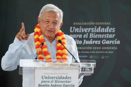AMLO  garantiza presupuesto para consolidar 200 planteles de la Universidad para el Bienestar Benito Juárez García 