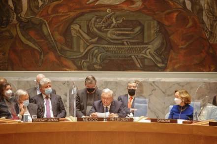 Andrés Manuel López Obrador propone a la ONU aplicar Plan Mundial de Fraternidad y Bienestar para revertir la pobreza global 