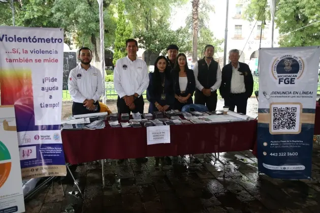 Participa FGE en la conmemoración del Día Mundial de la Población 2024, con la instalación de un módulo informativo  