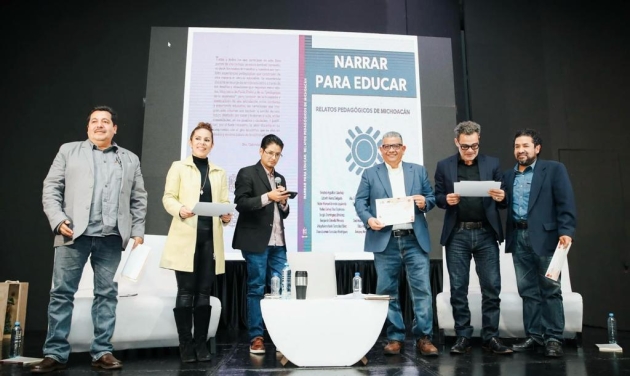 Nuevo libro de relatos pedagógicos de Michoacán cierra encuentro internacional 