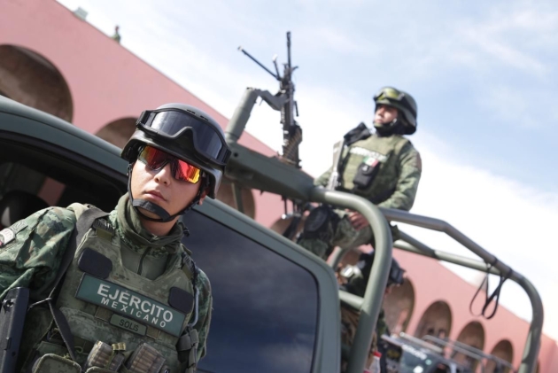 SSP, Sedena y GN aseguran 20 artefactos explosivos, en Apatzingán 