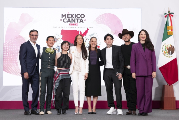 La Presidenta Sheinbaum presenta 2da edición de México Canta, dedicada a la música regional mexicana 