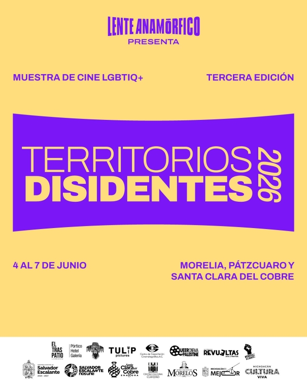 Se presenta la tercera Muestra de Cine “Territorios Disidentes” sobre Diversidad Sexual en el Clavi