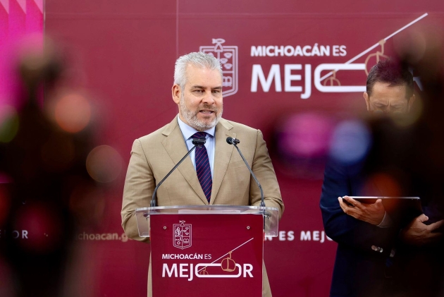 "El Gobierno de Michoacán destina más de 5 mil 600 mdp a obras regionales": Ramírez Bedolla 