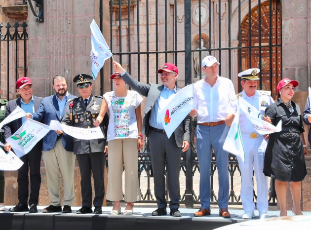 Ramírez Bedolla y Josefina Rodríguez dan arranque al Operativo de Verano; se esperan 400 mil Turistas en Michoacán 