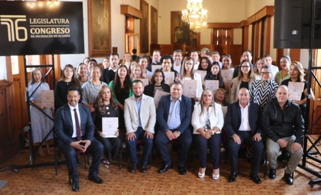 Reconoce el Dip. Baltazar Gaona trabajo del ICATMI y STASPLE en Capacitación de Servidores Públicos 