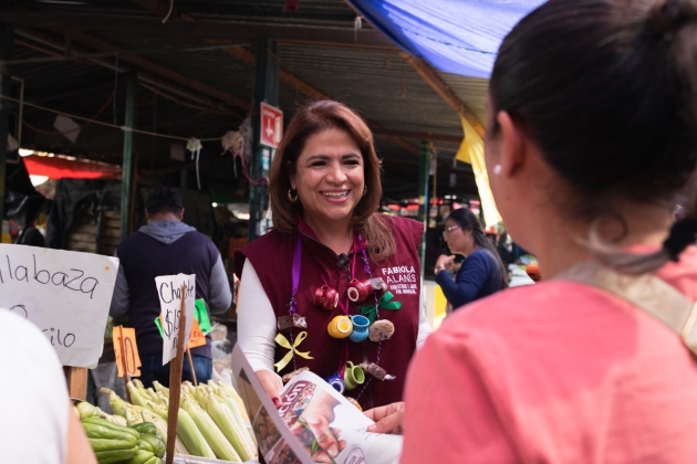 "La unidad se construye caminando con el pueblo": Fabiola Alanis Sámano