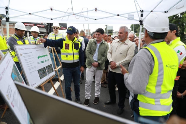 Apertura Ramírez Bedolla vialidad en paso superior vehicular “Ignacio López Rayón” en Zitácuaro 