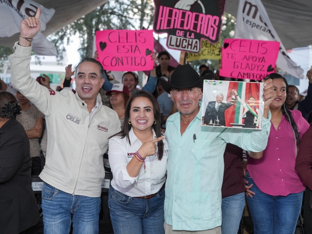 “Hay Morena para rato”: Gladyz Butanda defiende la transformación en tenencia Morelos