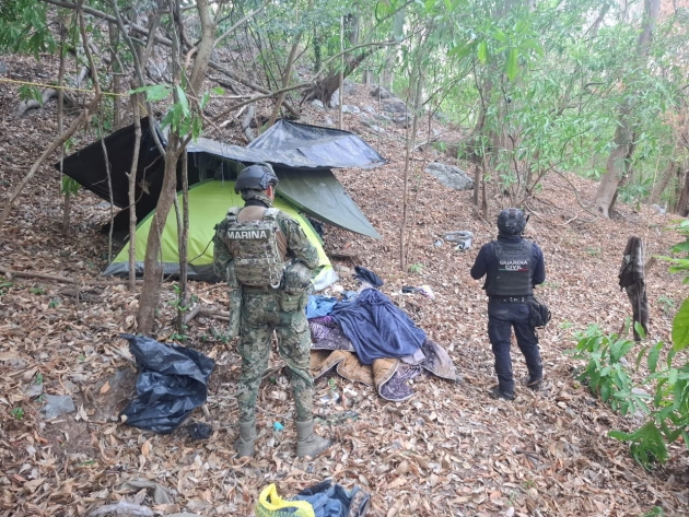 Fuerzas Estatales y Federales desmantelan laboratorio de drogas sintéticas en Lázaro Cárdenas