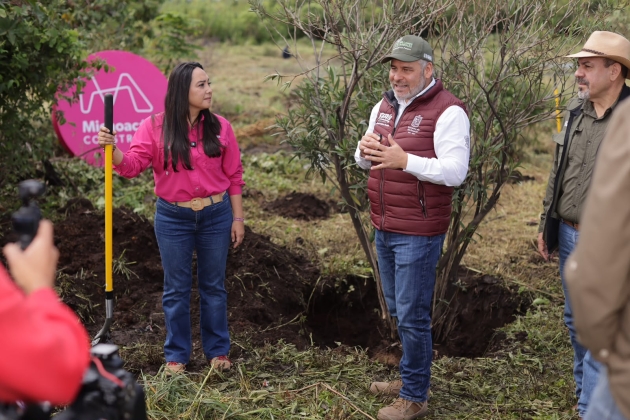 Inicia Alfredo Ramírez Bedolla Reforestación de 32 mil Árboles por obra del Morebús; plantan los primeros 5 mil en Villas del Pedregal