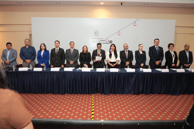 Participa Fiscalía General en la Instalación del Subsistema de Transparencia de Michoacán 