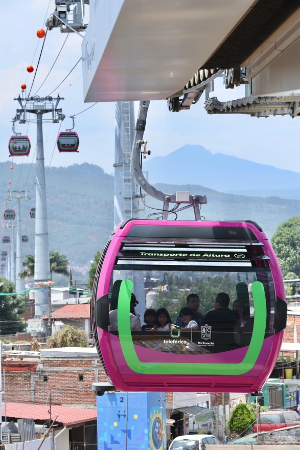 Destaca Michoacán por construir desde cero un sistema de movilidad de Clase Mundial