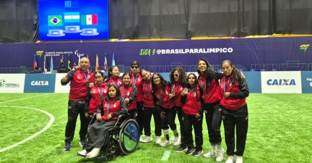 El Futbol para Ciegos femenil firma actuación histórica, con Bronce en Campeonato Americano 2026 