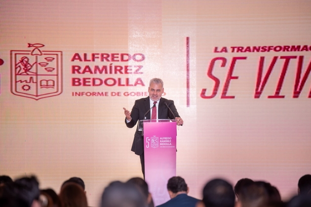 El Gobernador Alfredo Ramírez Bedolla Ofrece su 5to Informe ante miles de Michoacanos en el CECONEXPO