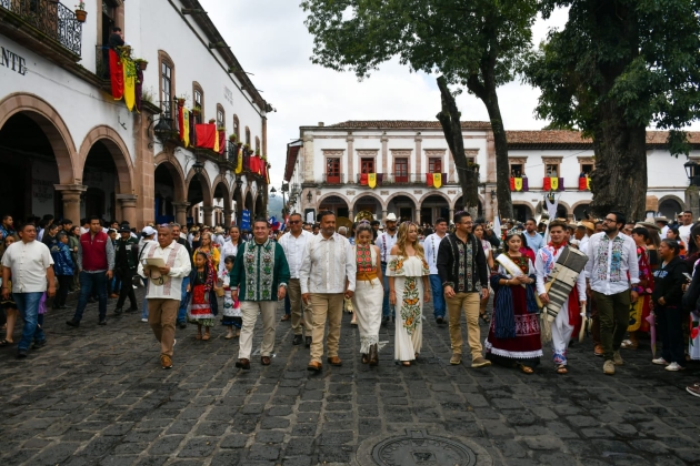 Pátzcuaro Celebra 492 Años de Historia, Tradición y Orgullo por su Gente 