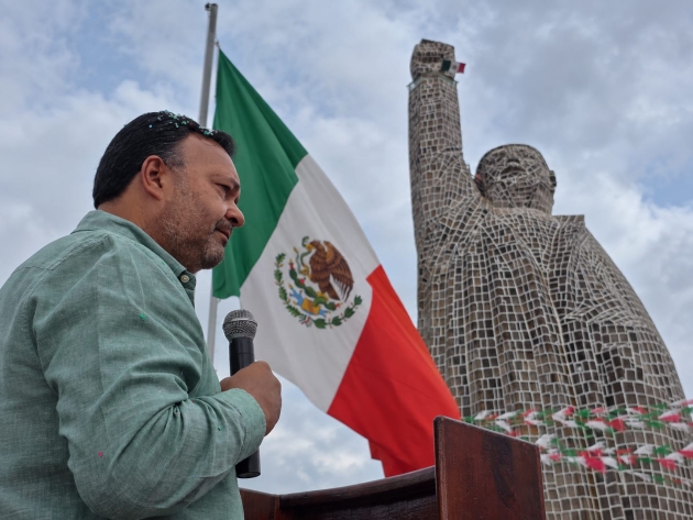 "Honrar a Morelos es servir con trabajo, resultados y compromiso con nuestra gente": Alcalde Julio Arreola  