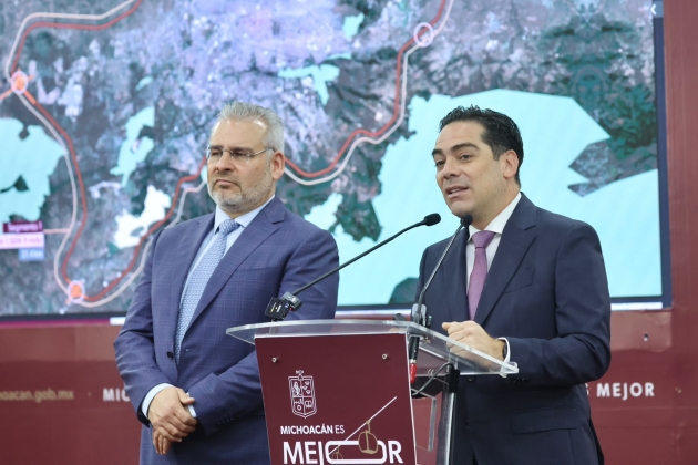 "Con más de 3 mil 198 mdp, avanza construcción del segundo periférico de Morelia": Alfredo Ramírez Bedolla