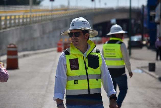 "Las Vialidades de concreto hidráulico consolidan transformación de Uruapan": Rogelio Zarazúa