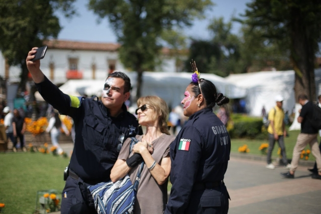 Anuncia Ramírez Bedolla despliegue de más de 2 mil agentes para la Semana de Noche de Muertos 