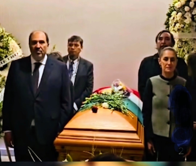 La Presidenta Claudia Sheinbaum Pardo despide a Cuauhtémoc Cárdenas: "Venimos a abrazar a la familia" dice desde el Panteón Francés 