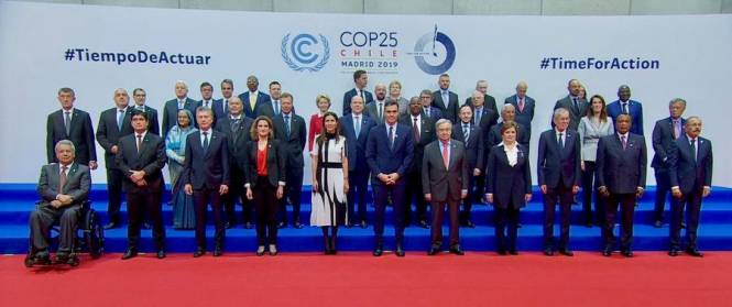 Se Realiza la  25Âª Conferencia de las Partes de la COP25  en Madrid, España, del 2 al 13 de diciembre de 2019