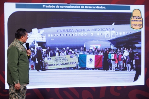 México trabaja en rescate de mexicanos en conflicto Israel-Palestina: AMLO 
