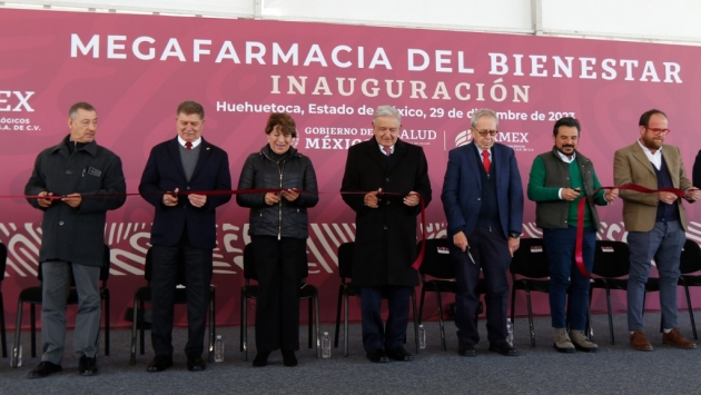 AMLO inaugura Megafarmacia para el Bienestar en Estado de México: “logramos este propósito destaca 