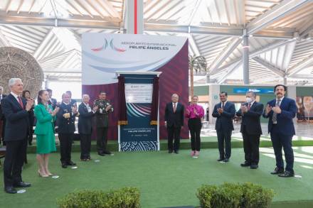 Inicia operaciones Aeropuerto Internacional Felipe Ãngeles; misión cumplida, afirma El Presidente de México 