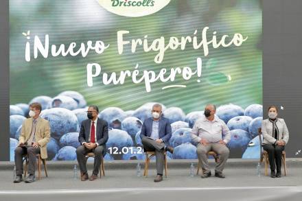 Inaugura Alfredo Ramírez Bedolla frigorífico de Driscolls, con inversión de 500 mdp 