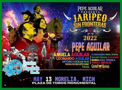 Jaripeo Sin Fronteras El Show de la Familia Aguilar se presentará en Morelia a todo Lujo