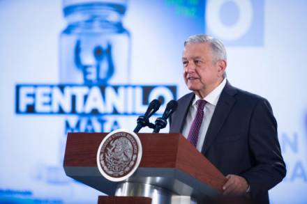 Presidente de México Andrés Manuel López Obrador anuncia fortalecimiento de la Campaña contra el Consumo de drogas