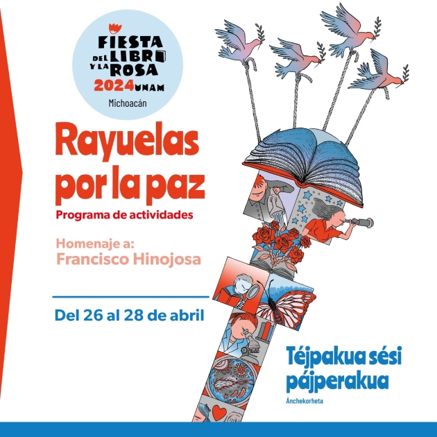 La Fiesta del Libro y la Rosa llegará este año a 6 municipios de Michoacán 