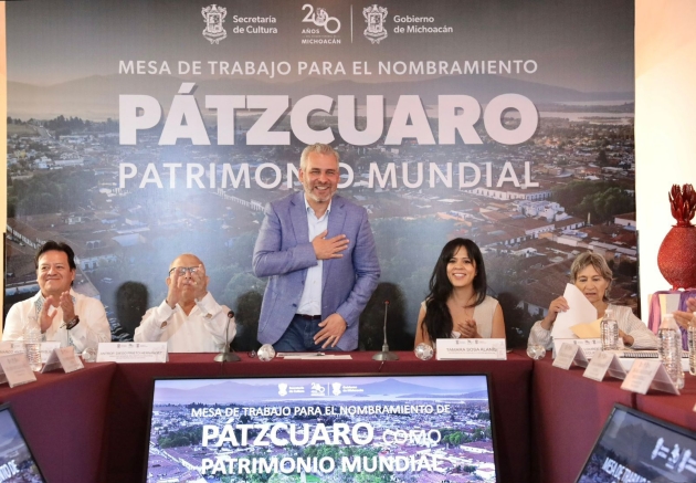 Pátzcuaro se perfila para reconocimiento como Patrimonio Mundial: Bedolla Ramirez 