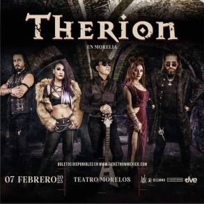 Therion la Banda de Rock Metal Sueca Concertará en Morelia su Leviathan II Tour