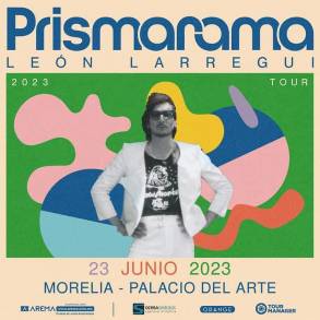 León Larregui Regresa a Morelia para Concertar su Prismarama Tour 2023