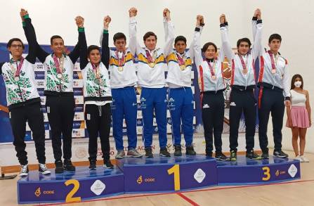 Suma Michoacán dos oros más en Nacionales Conade 2022 en las disciplinas de Squash y Natación 