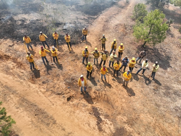 Michoacán emplea 15 drones en el combate a incendios forestales 