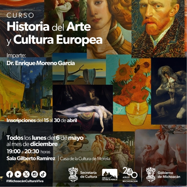 La historia del arte y la cultura europea están a tu alcance a través de este curso   