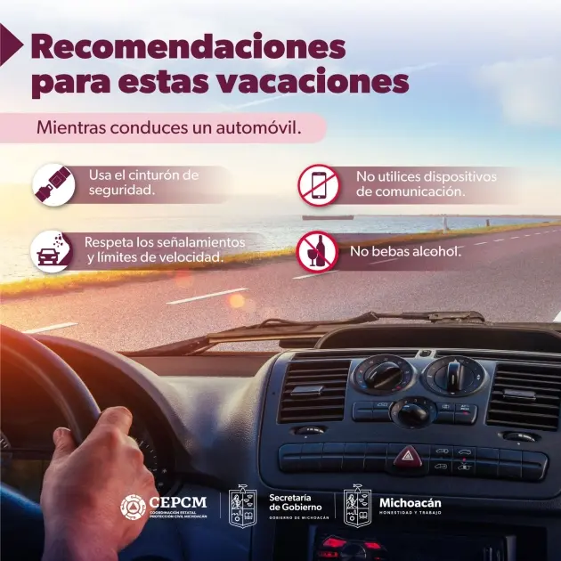 ¿Vas a salir de vacaciones? Sigue estas recomendaciones de PC estatal 