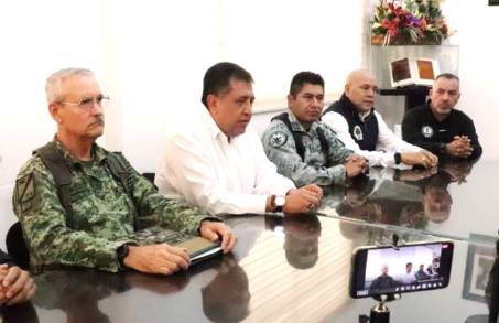 En Apatzingán Afinan Operativo para la Seguridad  de la Celebración del Patriótico  15 y 16 de Septiembre 2022