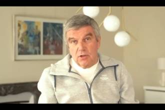 Thomas Bach Presidente del Comité Olímpico Internacional emite un mensaje motivador ante la crisis por el coronavirus