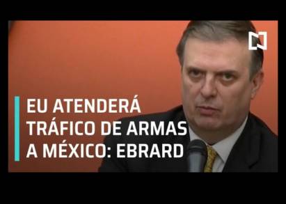 México y EE.UU. acuerdan ampliar puntos de revisión para el combate al tráfico de armas