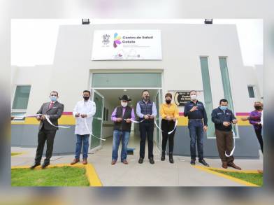 Inaugura Gobierno estatal el Centro de Salud de Cotzio, en Tarímbaro