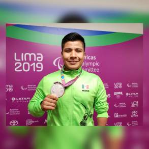 El Jabalinista Eliezer Gabriel subcampeón parapanamericano de Lima 2019 entrena en   Acayucan, Veracruz para acudir a los Juegos Olímpicos de Tokio