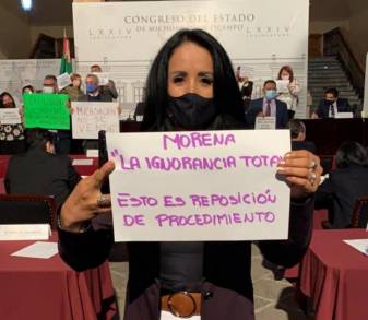 El Congreso repuso procedimiento legislativo, NO se aprobó deuda: Diputada Lucila Martínez