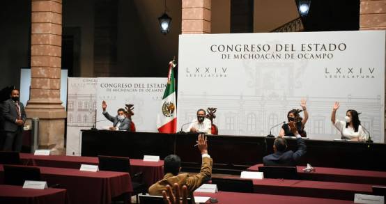 El Congreso de Michoacán reestructura sus  Comisiones 