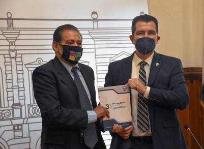 Recibe Congreso de Michoacán el Informe de la Fiscalía Especializada en Combate a la Corrupción 