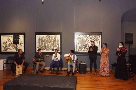 Noche de tablao flamenco en el Centro Cultural Clavijero 